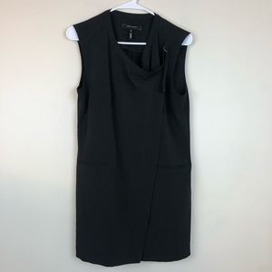 Robert Rodriguez Black Mini Dress Sleeveless Zip